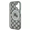 iPhone 16 Fekete Karl Lagerfeld IML Monogram K&CH Heads MagSafe tok-3666339318369 5 kép