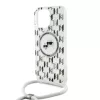  iPhone 16 Pro átlátszó Karl Lagerfeld IML Monogram Crossbody K&CH -3666339320508 3 kép