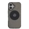 Mercedes PC/TPU Star Pattern MagSafe tok iPhone 16 Plus Fekete tok-3666339326333 2 kép