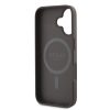 Guess PU Bőr 4G Színes Gyűrű MagSafe tok iPhone 16 Barnás-3666339327248 5 kép