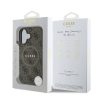 Guess PU Bőr 4G Színes Gyűrű MagSafe tok iPhone 16 Barnás-3666339327248 6 kép