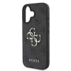  iPhone 16 Plus Szürke Guess PU 4G Fém Logós tok-3666339327538 4 kép