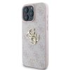 Guess PU 4G Metal Logo tok iPhone 16 Pro-hoz, rózsaszín-3666339327668 3 kép
