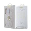 Guess PU 4G Metal Logo tok iPhone 16 Pro-hoz, rózsaszín-3666339327668 6 kép