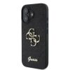 Guess PU Fixed Glitter 4G Metal Logo tok iPhone 16 készülékhez feke-3666339328443 3 kép