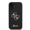 Guess PU Fixed Glitter 4G Metal Logo tok iPhone 16 készülékhez feke-3666339328443 4 kép