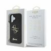 Guess PU Fixed Glitter 4G Metal Logo tok iPhone 16 készülékhez feke-3666339328443 5 kép