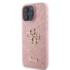 Guess PU Fixed Glitter 4G Metal Logo tok iPhone 16 Pro Max Pink-3666339328559 3 kép