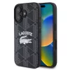  iPhone 16 Fekete Lacoste Blend Monogram MagSafe tok