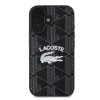  iPhone 16 Fekete Lacoste Blend Monogram MagSafe tok-3666339330408 2 kép