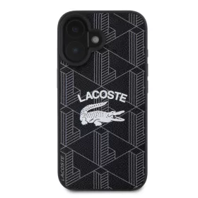  iPhone 16 Fekete Lacoste Blend Monogram MagSafe tok-3666339330408 2 kép