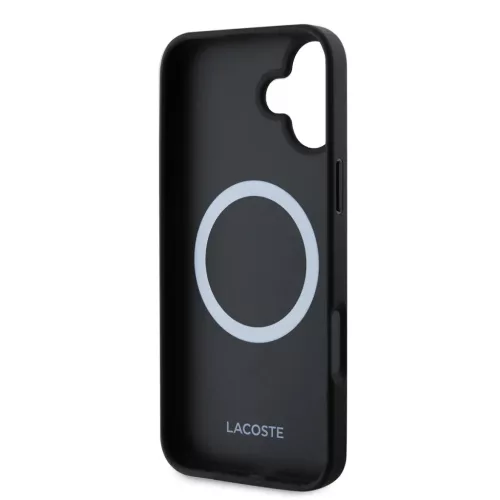  iPhone 16 Fekete Lacoste Blend Monogram MagSafe tok-3666339330408 5 kép