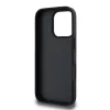  iPhone 16 Pro Fekete DKNY PU Bőr Ismétlődő Minta Tonális Csík T-3666339333324 5 kép