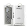 DKNY PU Bőr Steppelt Logós iPhone 16 Pro Max Szürke tok-3666339333577 6 kép