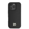  iPhone 16 Pro fekete DKNY PU bőr ismétlődő mintázatú logó MagS-3666339333645 2 kép