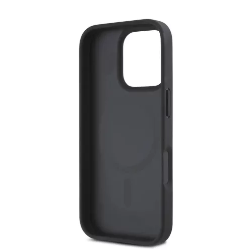  iPhone 16 Pro fekete DKNY PU bőr ismétlődő mintázatú logó MagS-3666339333645 5 kép