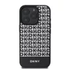  iPhone 16 Pro Max Fekete DKNY PU Bőr Ismétlődő Minta Alsó Csík -3666339333850 2 kép