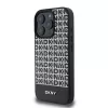  iPhone 16 Pro Max Fekete DKNY PU Bőr Ismétlődő Minta Alsó Csík -3666339333850 3 kép