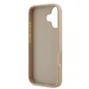  iPhone 16 Rózsaszín DKNY PU bőr kockás mintás és csíkos tok-3666339334222 5 kép
