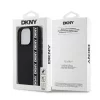  iPhone 16 Pro Max Fekete DKNY 3D Rubber Repeat Logo Line tok-3666339335335 6 kép