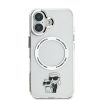 Karl Lagerfeld IML Karl and Choupette MagSafe tok iPhone 16-hoz, átl�-3666339343576 2 kép