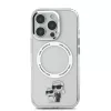  iPhone 16 Pro átlátszó Karl Lagerfeld IML Karl and Choupette MagSa-3666339343590 2 kép