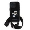 Karl Lagerfeld Saffiano Crossbody Pántos Karl és Choupette Tok iPhon-3666339343682 2 kép