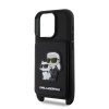 Karl Lagerfeld Saffiano Crossbody Pántos Karl és Choupette Tok iPhon-3666339343682 5 kép