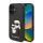 Karl Lagerfeld PU Saffiano Karl és Choupette tok iPhone 16 Plus Feket-3666339343705 1 kép