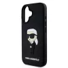  iPhone 16 Fekete Karl Lagerfeld 3D Rubber Ikonik tok-3666339343736 4 kép