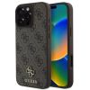 Guess PU 4G Small Metal Logo MagSafe tok iPhone 16 Pro Max Barna-3666339349691 1 kép