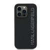 Karl Lagerfeld 3D Rubber Glitter Logo iPhone 14 Pro tok-3666339356941 2 kép