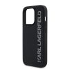 Karl Lagerfeld 3D Rubber Glitter Logo iPhone 14 Pro tok-3666339356941 4 kép