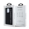 Karl Lagerfeld 3D Rubber Glitter Logo iPhone 14 Pro tok-3666339356941 6 kép
