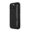  iPhone 15 Pro Fekete Karl Lagerfeld 3D Gumicsillogós Logós Tok-3666339356989 2 kép