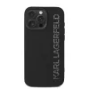  iPhone 15 Pro Fekete Karl Lagerfeld 3D Gumicsillogós Logós Tok-3666339356989 3 kép