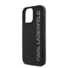  iPhone 15 Pro Fekete Karl Lagerfeld 3D Gumicsillogós Logós Tok-3666339356989 5 kép