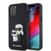 Karl Lagerfeld PU Saffiano Karl és Choupette tok iPhone 12/12 Pro fek-3666339366315 1 kép