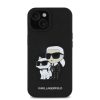 Karl Lagerfeld PU Saffiano Karl and Choupette tok iPhone 15 fekete-3666339366322 2 kép