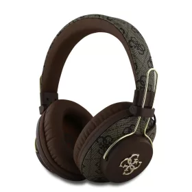   Guess PU 4G Metal Logo ENC Vezeték nélküli Fejhallgató Barna