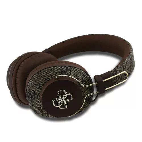Guess PU 4G Metal Logo ENC Vezeték nélküli Fejhallgató Barna-3666339397357 2 kép