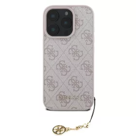  iPhone 16 Pro Max Árnyalatos Rózsaszín Guess 4G Charm tok-3666339398156 2 kép
