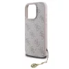  iPhone 16 Pro Max Árnyalatos Rózsaszín Guess 4G Charm tok-3666339398156 3 kép