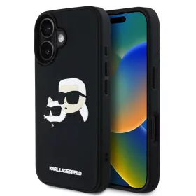  iPhone 16 Karl Lagerfeld 3D Rubber Double Heads tok-3666339402167 1 kép