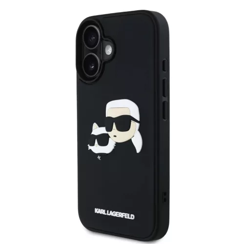  iPhone 16 Karl Lagerfeld 3D Rubber Double Heads tok-3666339402167 2 kép