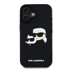 Karl Lagerfeld 3D Rubber Double Heads iPhone 16 tok-3666339402167 2 kép