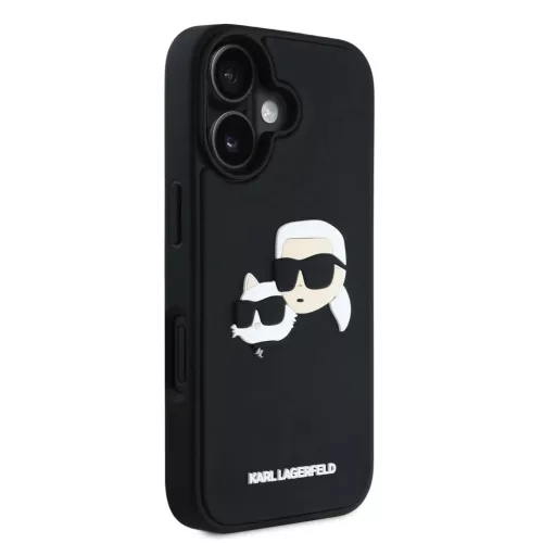  iPhone 16 Karl Lagerfeld 3D Rubber Double Heads tok-3666339402167 4 kép