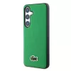  Samsung Galaxy S25 Zöld Lacoste Iconic Petit Pique Szövött Logós -3666339419707 2 kép