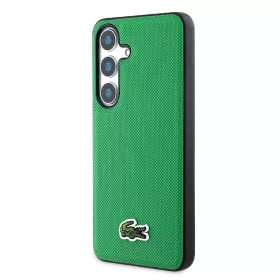  Samsung Galaxy S25 Zöld Lacoste Iconic Petit Pique Szövött Logós -3666339419707 2 kép