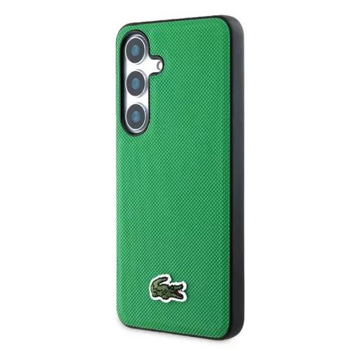  Samsung Galaxy S25 Zöld Lacoste Iconic Petit Pique Szövött Logós -3666339419707 2 kép